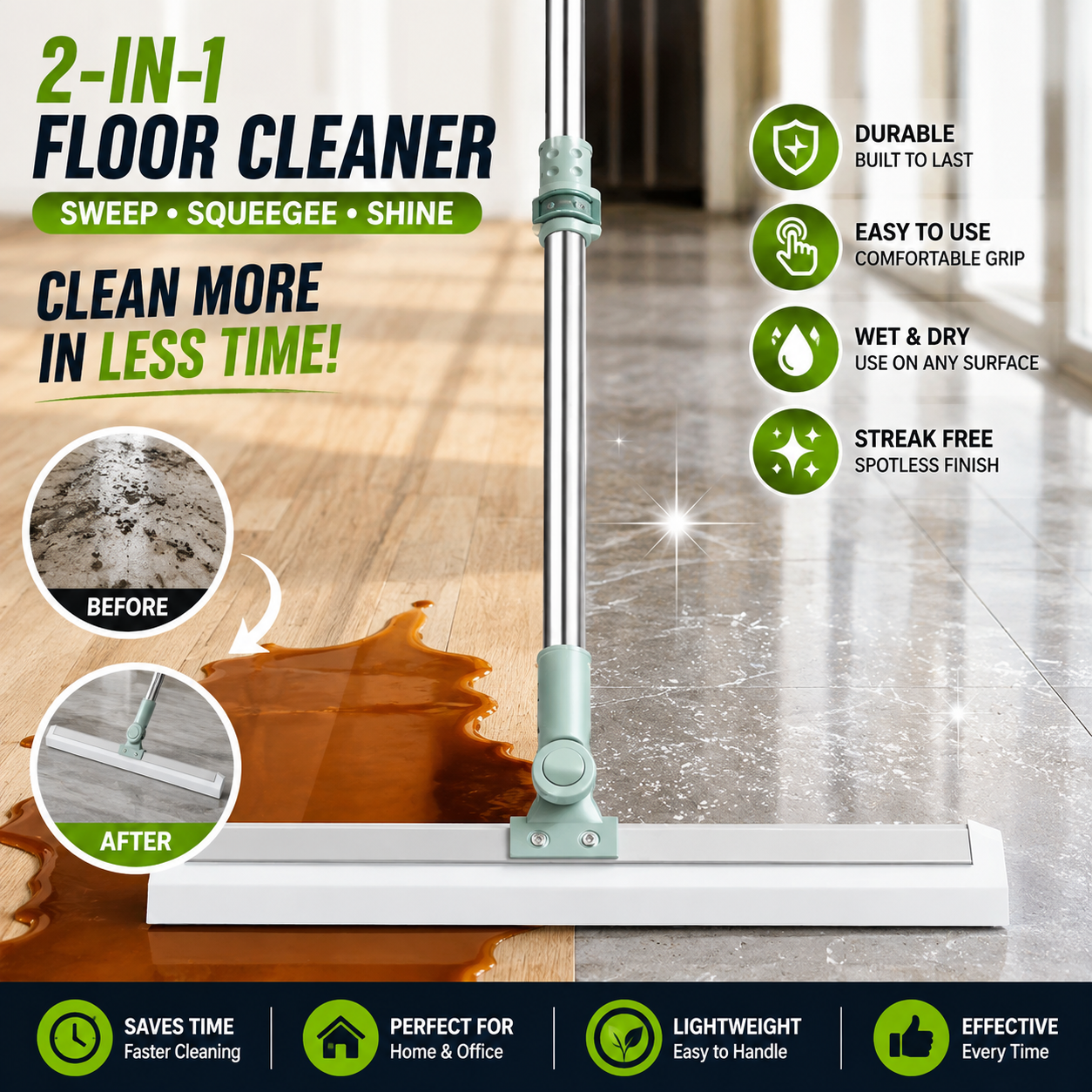MULTIFUNCTIONAL MOP - 50% OFF + FREE GIFT 😍