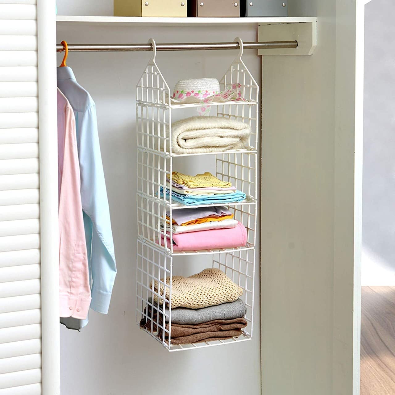 5 Layer Folding Clothes Storage