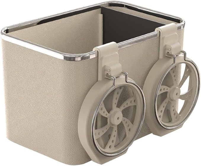 Storage Box with 2 Foldable Cup Holder