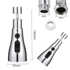 360° Rotating Tap Extender  3Modes