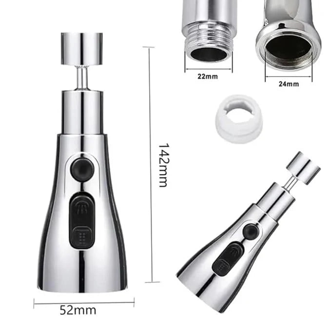 360° Rotating Tap Extender  3Modes
