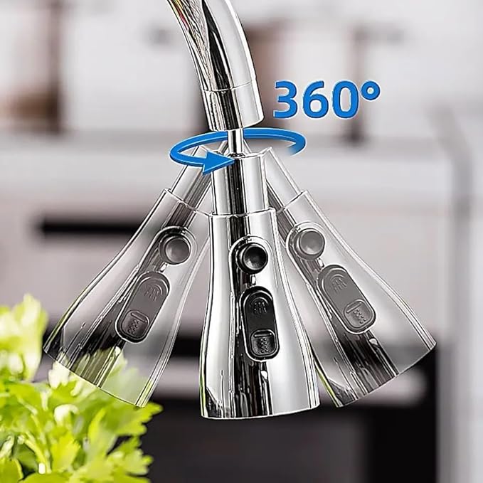 360° Rotating Tap Extender  3Modes