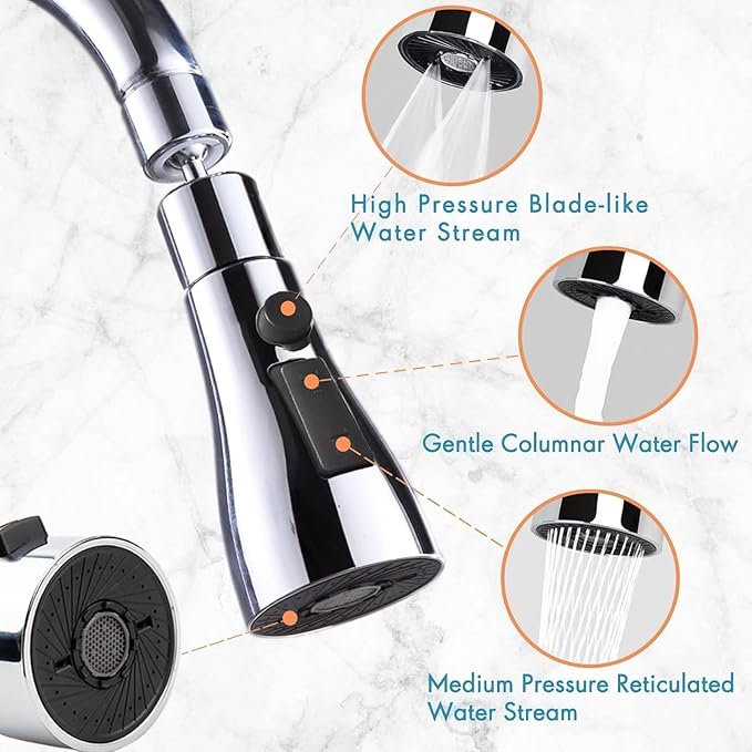 360° Rotating Tap Extender  3Modes
