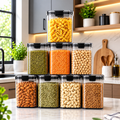 1100 ML Airtight Storage Containers – Pices of 8