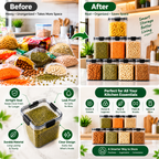 1100 ML Airtight Storage Containers – Pices of 8