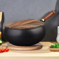 Artisan Unenameled Cast Iron Casserole