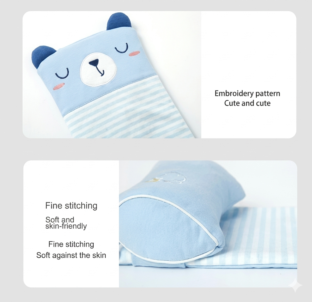 Baby Anti-Roll Side Sleeping Pillow