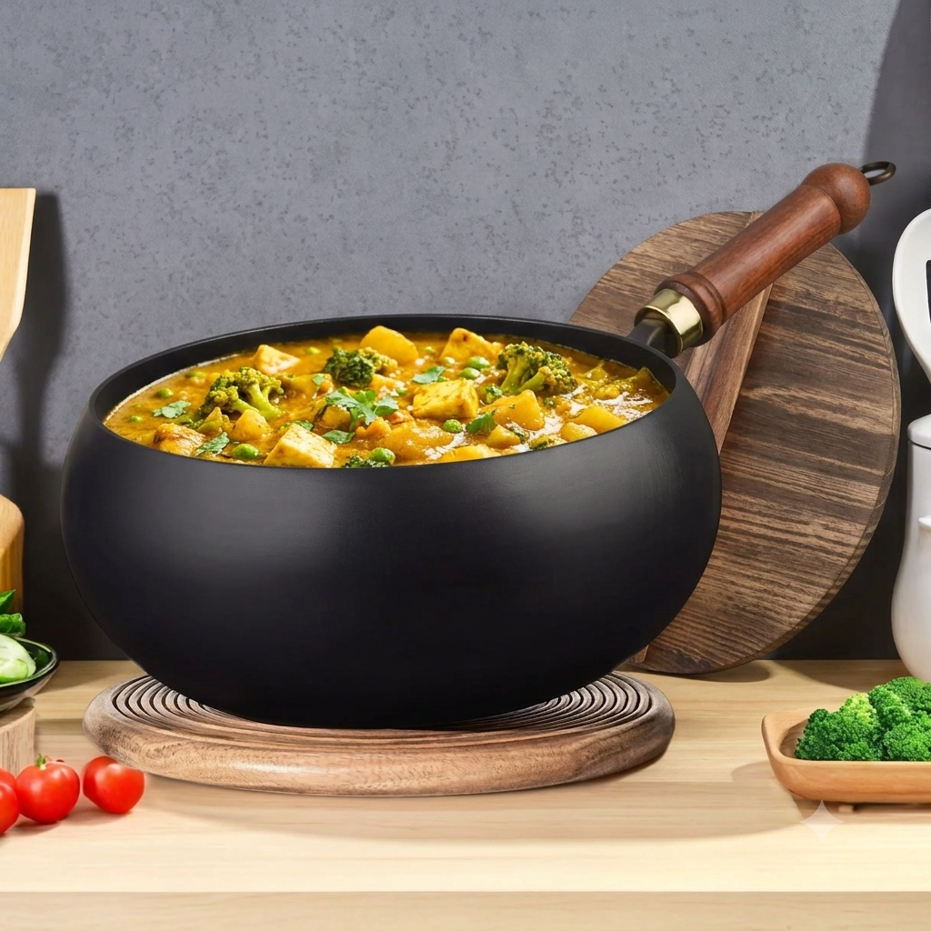 Artisan Unenameled Cast Iron Casserole