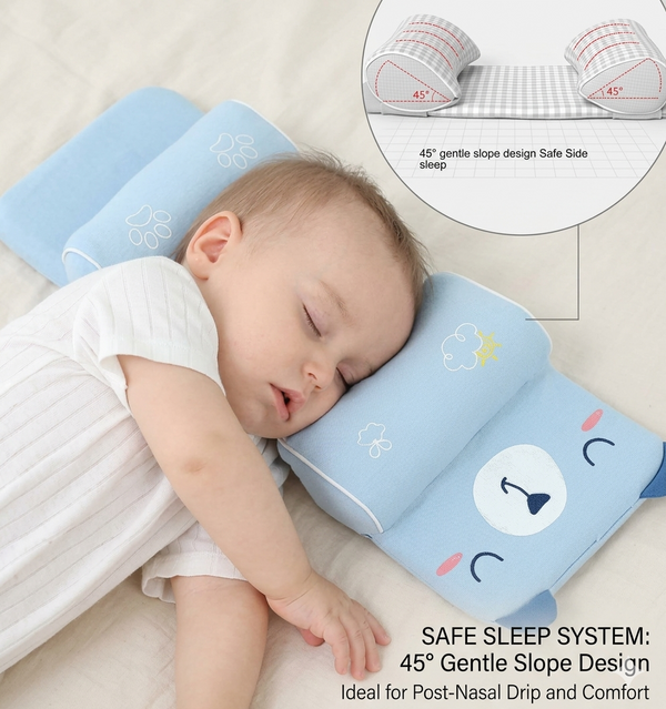 Baby Anti-Roll Side Sleeping Pillow