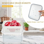 Refrigerator Storage Containers Boxes Pack of 4