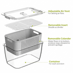 Refrigerator Storage Containers Boxes Pack 4